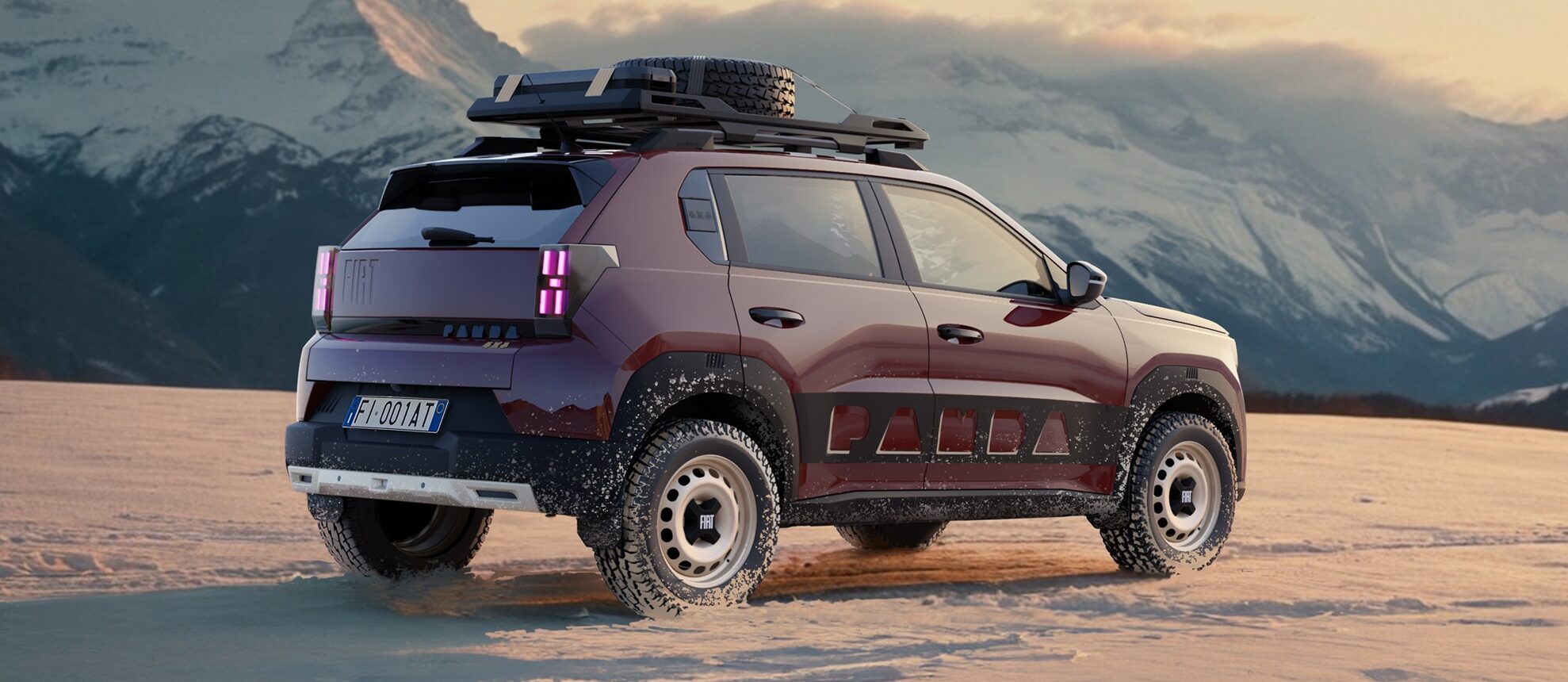 Fiat Grande Panda 4×4 Concept: de Italiaanse berggeit is terug!