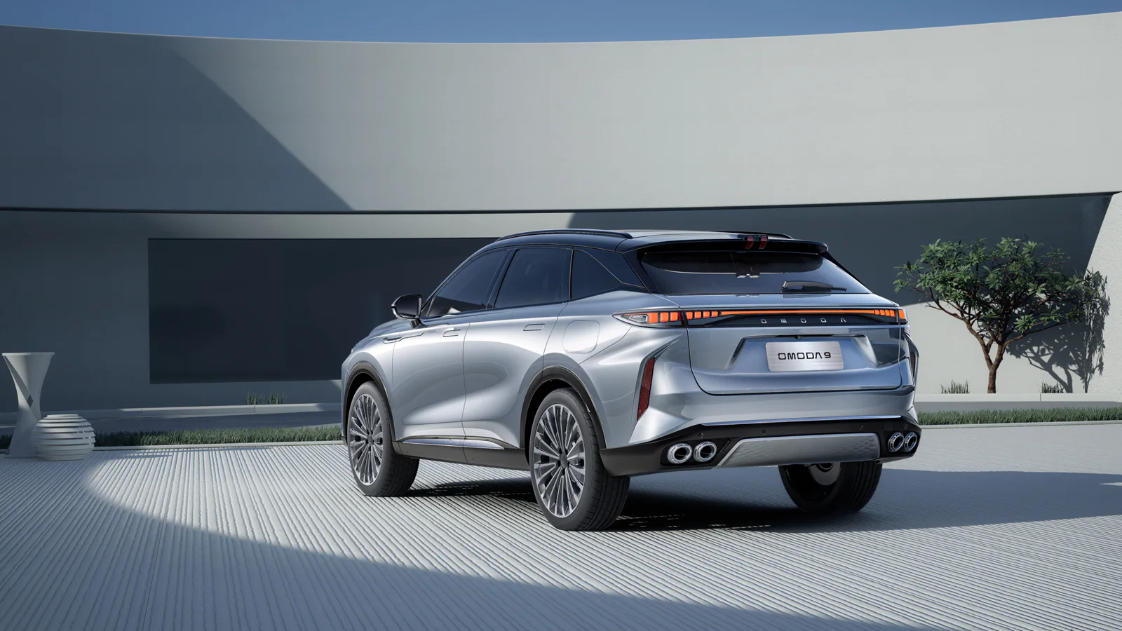Omoda 9 SHS: zoveel kost de hybride SUV in België