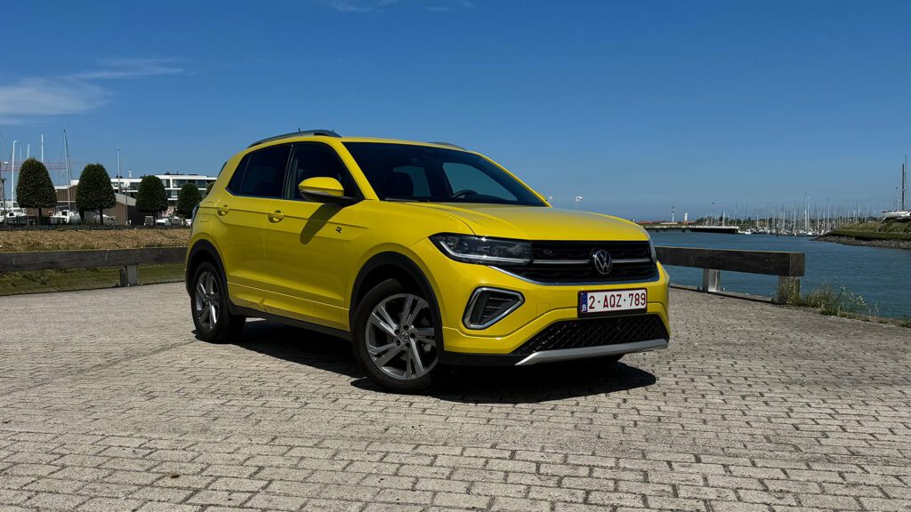 Test VW Volkswagen T-Cross 1.0 TSI 116 pk DSG R-Line facelift update MY24 (2025)