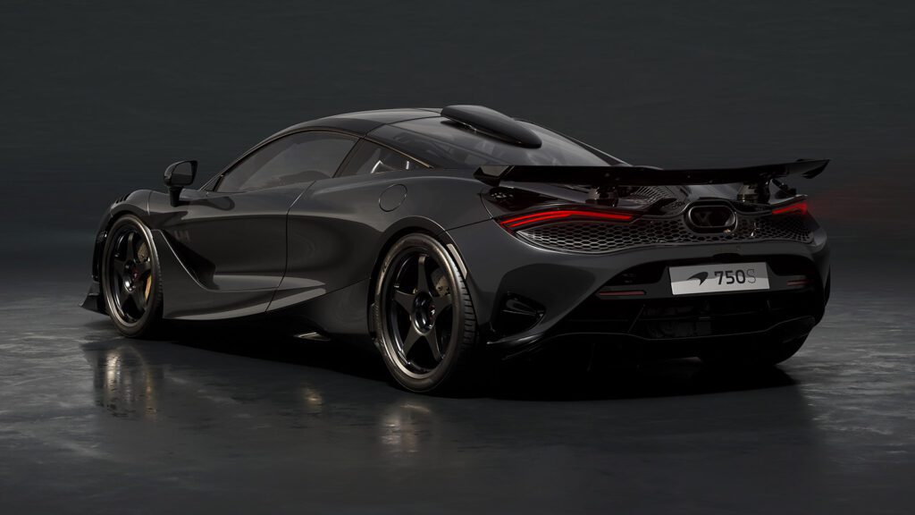 McLaren 750S Le Mans special edition 750 pk V8 hommage F1 1995 (2025)