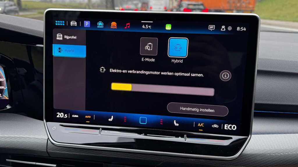 Test VW Volkswagen Golf eHybrid PHEV 204 pk DSG facelift 8.5 (2025)