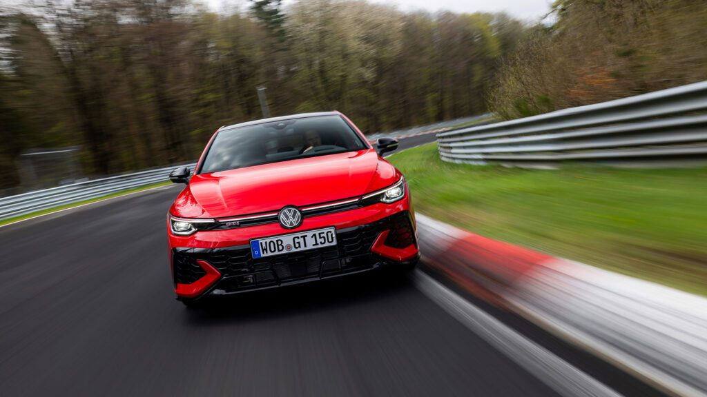 VW Volkswagen Golf GTI Edition 50 325 pk hot hatch Nürburgring (2025)