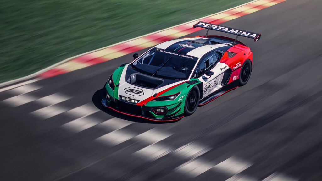 Lamborghini Temerario GT3 autosport 550 pk V8 (2025)