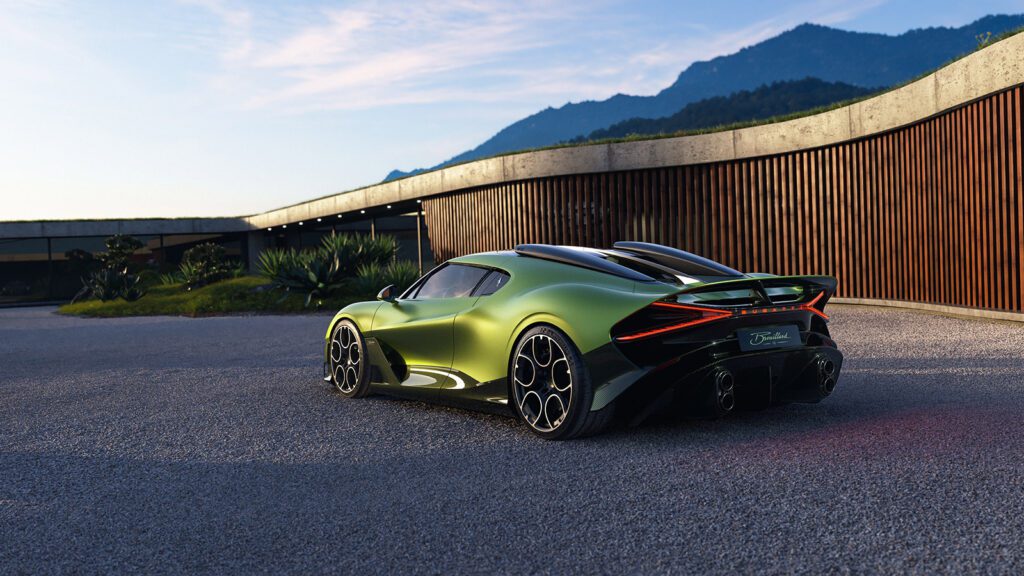 Bugatti Brouillard W16 hypercar 1.600 pk Solitaire (2025)