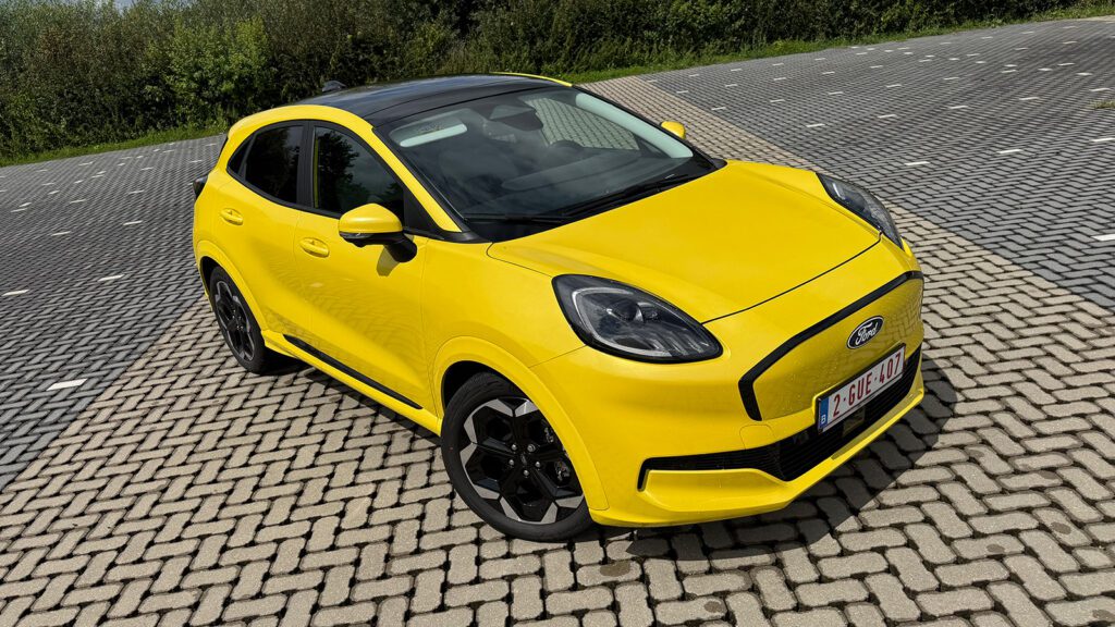 Test Ford Puma Gen-E EV SUV 168 pk (2025)