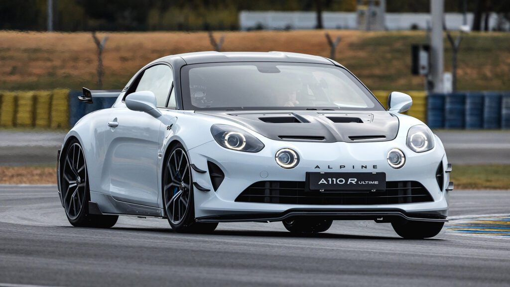 Alpine A110 R Ultime is de meest extreme (en duurste) van allemaal (2025)