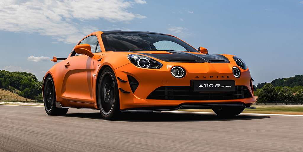 Alpine A110 R Ultime is de meest extreme (en duurste) van allemaal