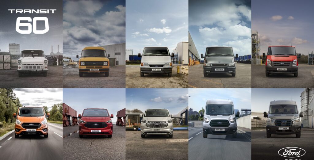 De Ford Transit blaast 60 kaarsjes uit maar is nog lang niet uitgezongen