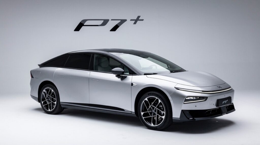 XPeng P7+ maakt Europees debuut op Brussels Motor Show 2026