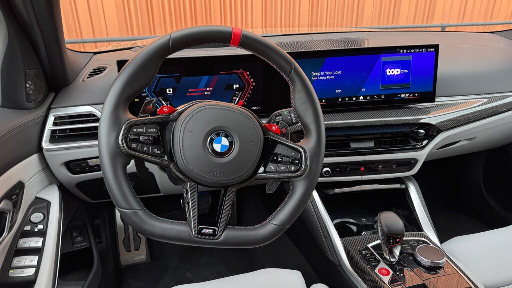 Test BMW M3 Touring Competition xDrive 530 pk G81 LCI update (2025)