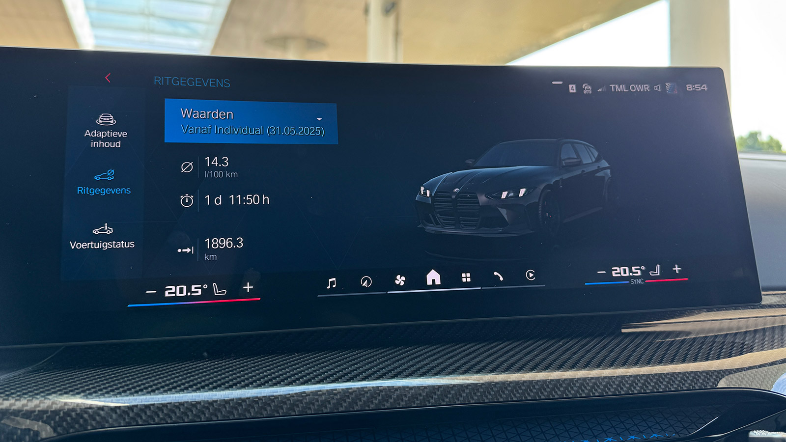 Test BMW M3 Touring Competition xDrive 530 pk G81 LCI update (2025)