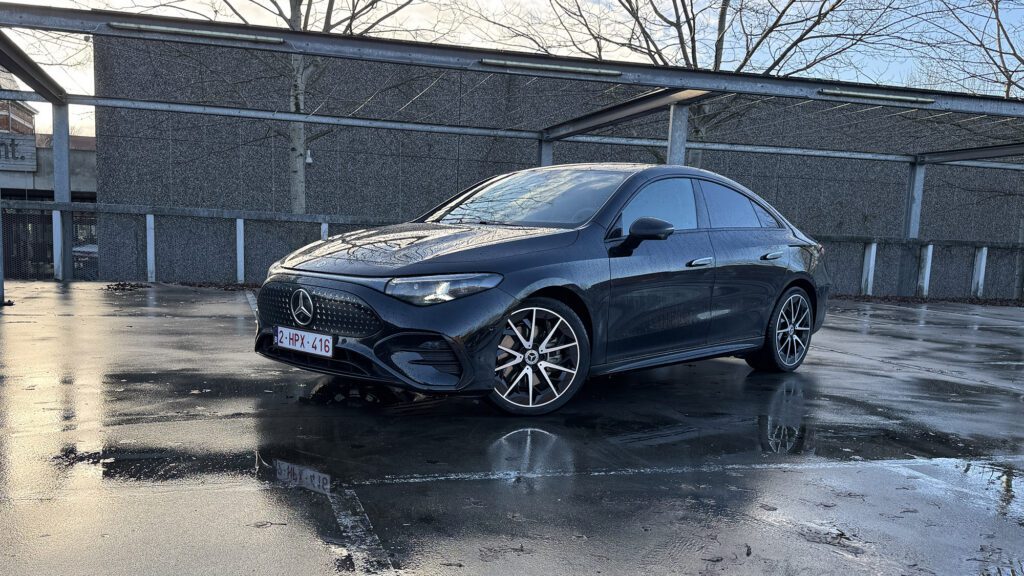 Test Mercedes CLA250+ met EQ technologie EV CLA coupe 272 pk RWD C178 (2026)