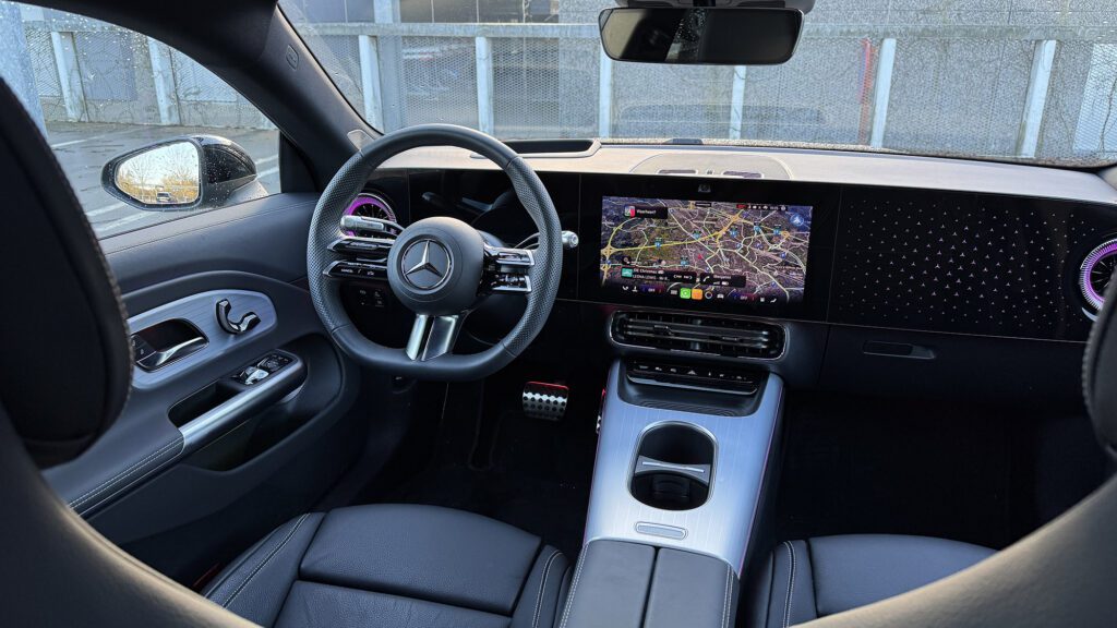 Test Mercedes CLA250+ met EQ technologie EV CLA coupe 272 pk RWD C178 (2026)
