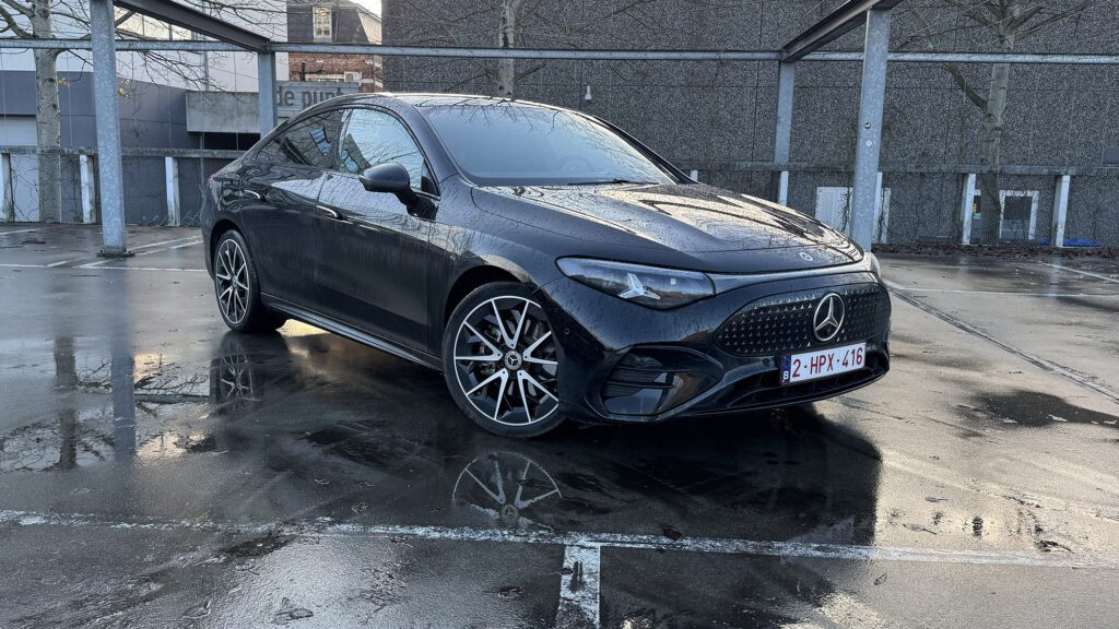 Test Mercedes CLA250+ met EQ technologie EV CLA coupe 272 pk RWD C178 (2026)
