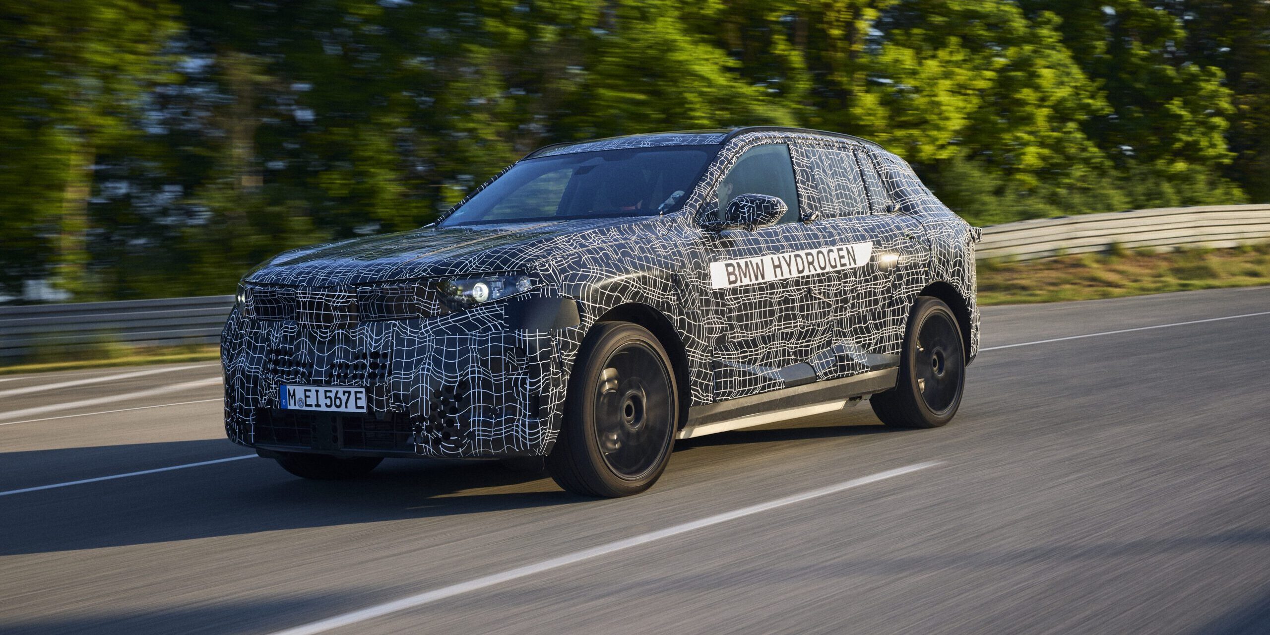 BMW lost technische details iX5 Hydrogen