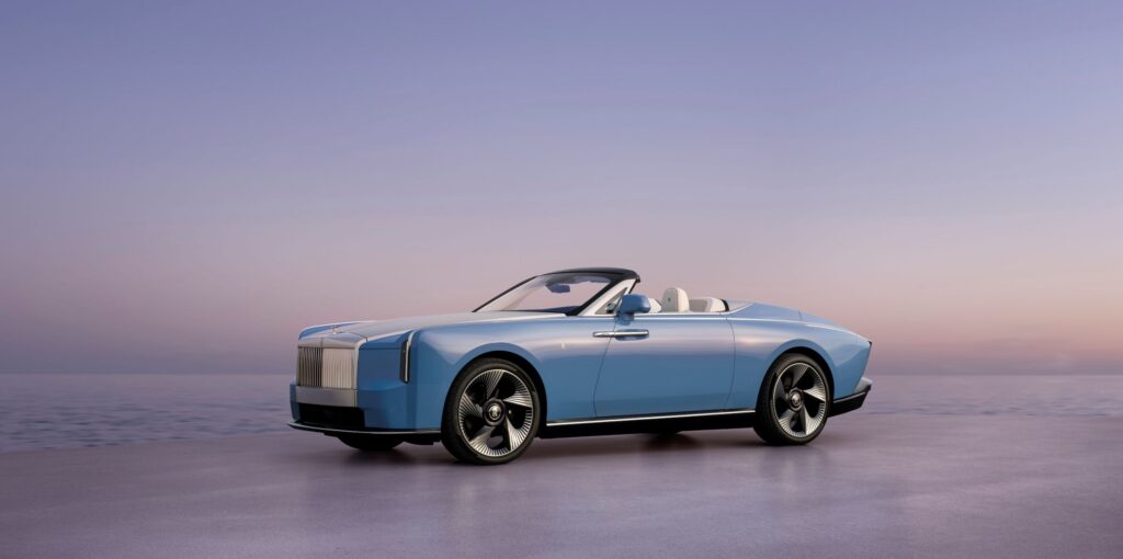 De elektrische én heel exclusieve Rolls-Royce Nightingale kan je enkel op ‘uitnodiging’ bestellen