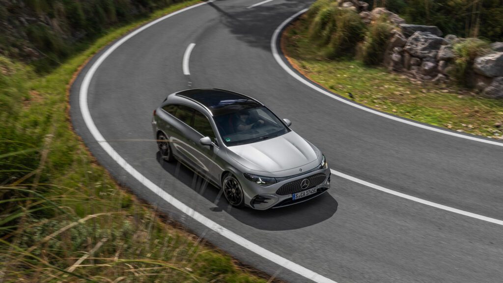 Test Mercedes CLA Shooting Brake Electric EQ X174 EV (2026)