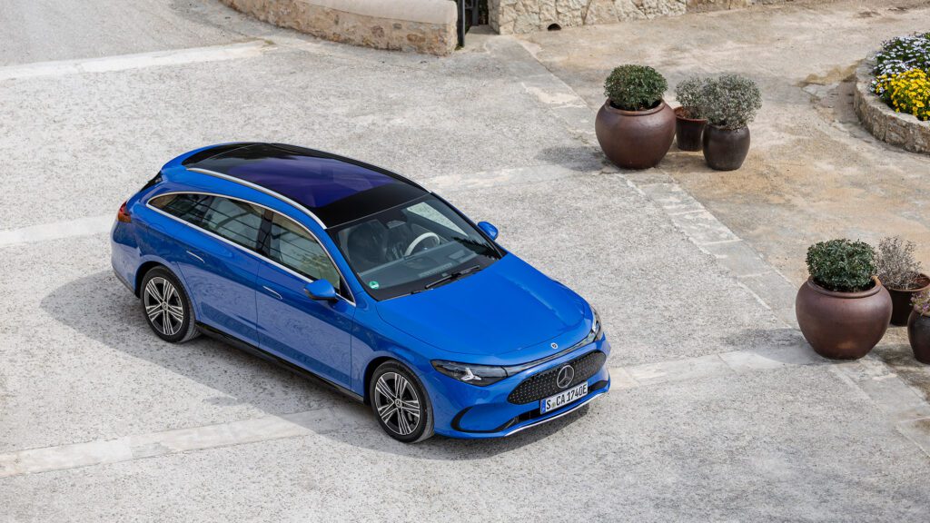 Test Mercedes CLA Shooting Brake Electric EQ X174 EV (2026)