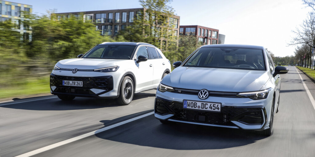 Volkswagen Golf en T-Roc Hybrid: nieuwe hybrides zonder stekker