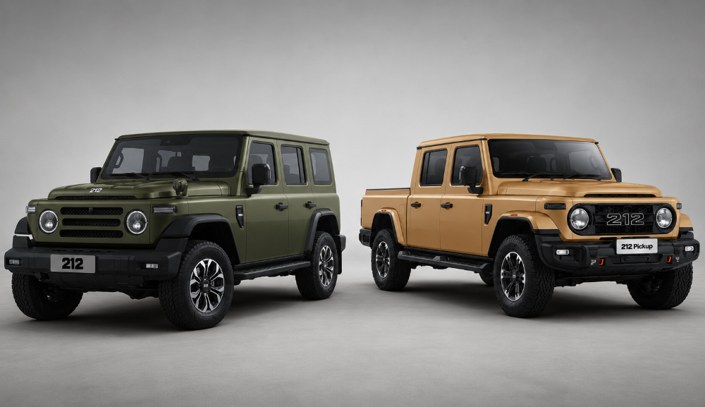 Chinese BAW 212 arriveert in Europa: robuuste mix van Land Rover Defender en Toyota Hilux