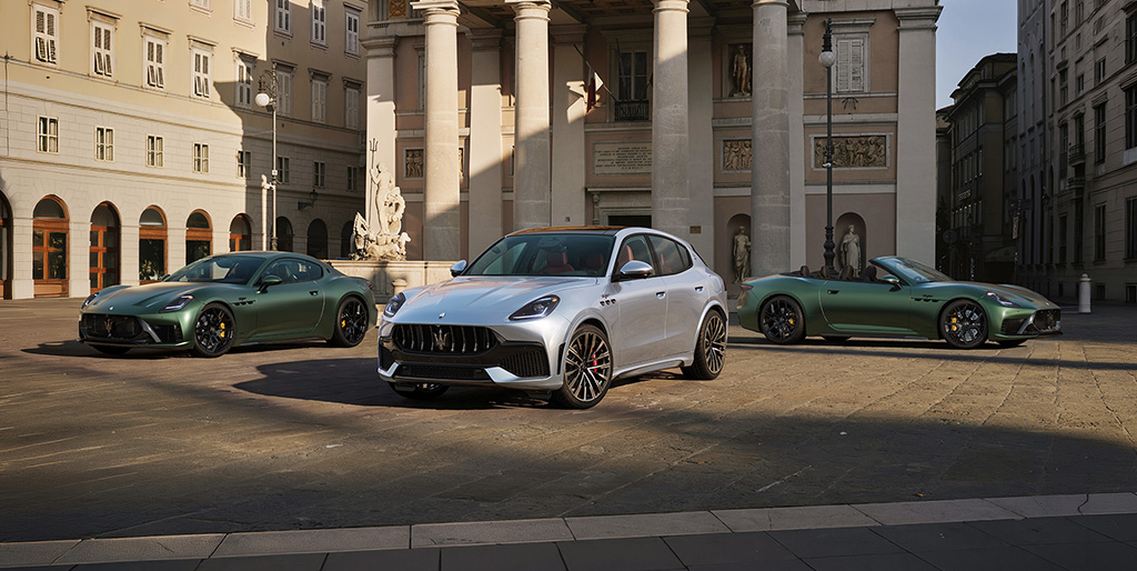 Maserati blaast 100 kaarsjes uit met frisse neus en doelgerichte verbeteringen voor GranTurismo, GranCabrio en Grecale