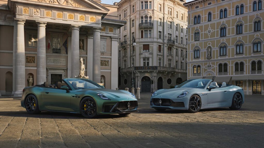 Maserati GranTurismo GranCabrio Grecale EV SUV V6 update facelift (2026)