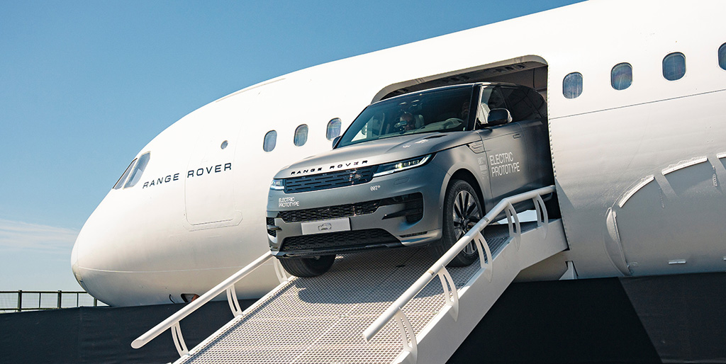 Toekomstige Range Rover Sport Electric markeert een nieuw tijdperk van sportieve luxe