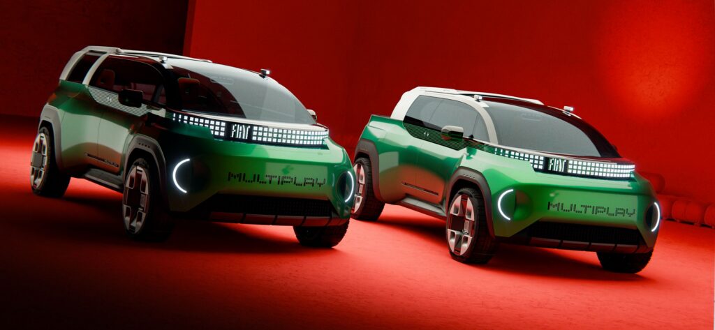Fiat Multiplay is hippe opvolger van de Multipla en tegelijk gezinsauto, SUV en pick-up