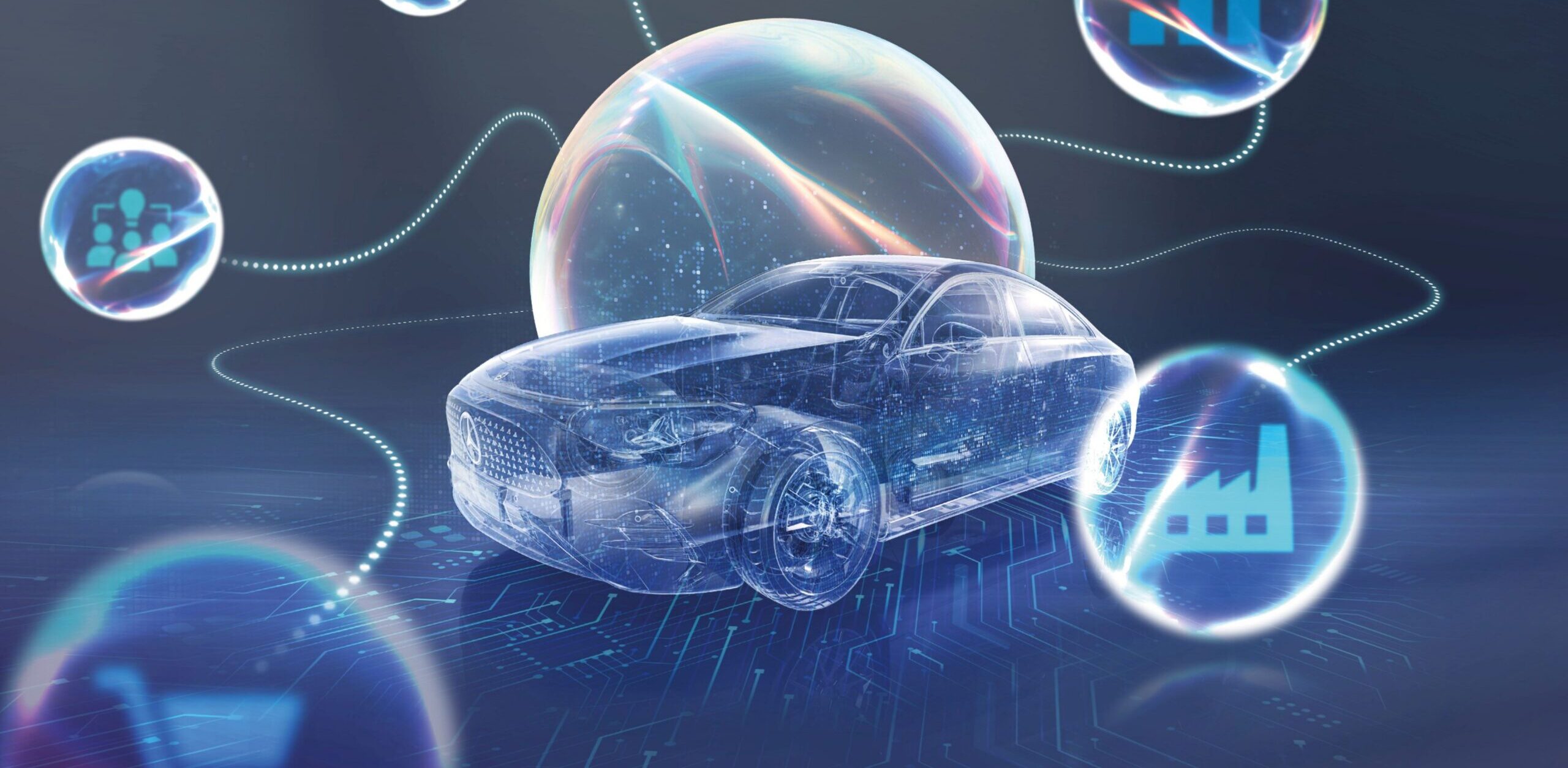 Mercedes gaat nieuwe modellen ontwikkelen met artificiële intelligentie: tot 17 maanden sneller en de helft minder fysieke tests