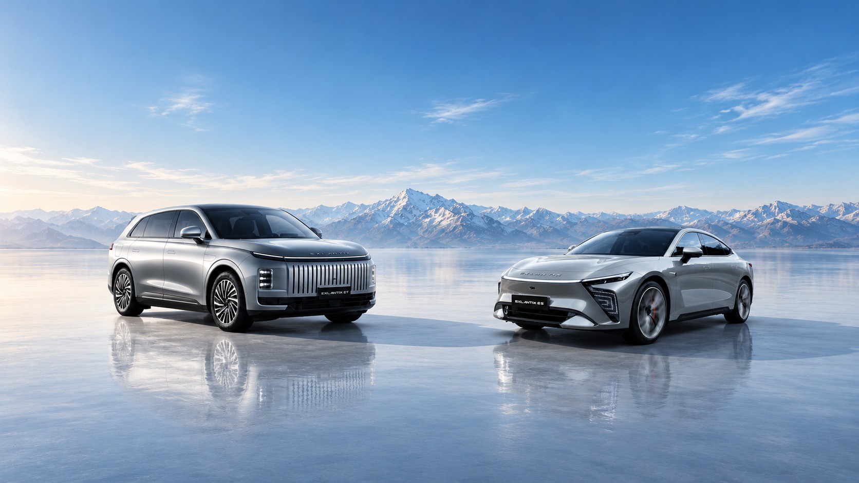 Chery Auto lanceert in 2027 Exlantix in België: twee elektrische premiummodellen met tot 480 pk en 600 km rijbereik