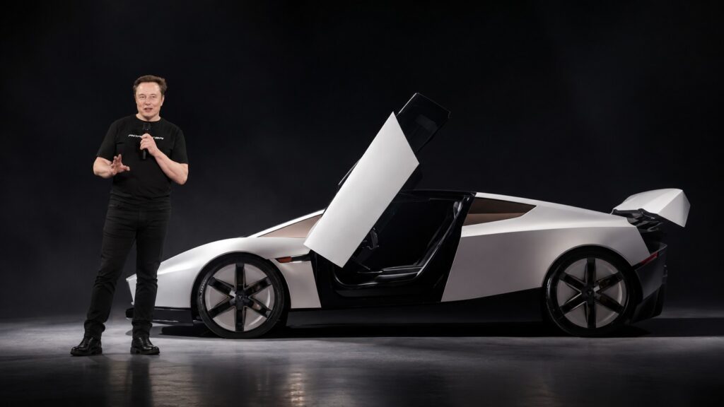 Opinie: Elon Musk voert nooit geziene show op met de Tesla Roadster en leidt daarmee de aandacht af van andere prioriteiten