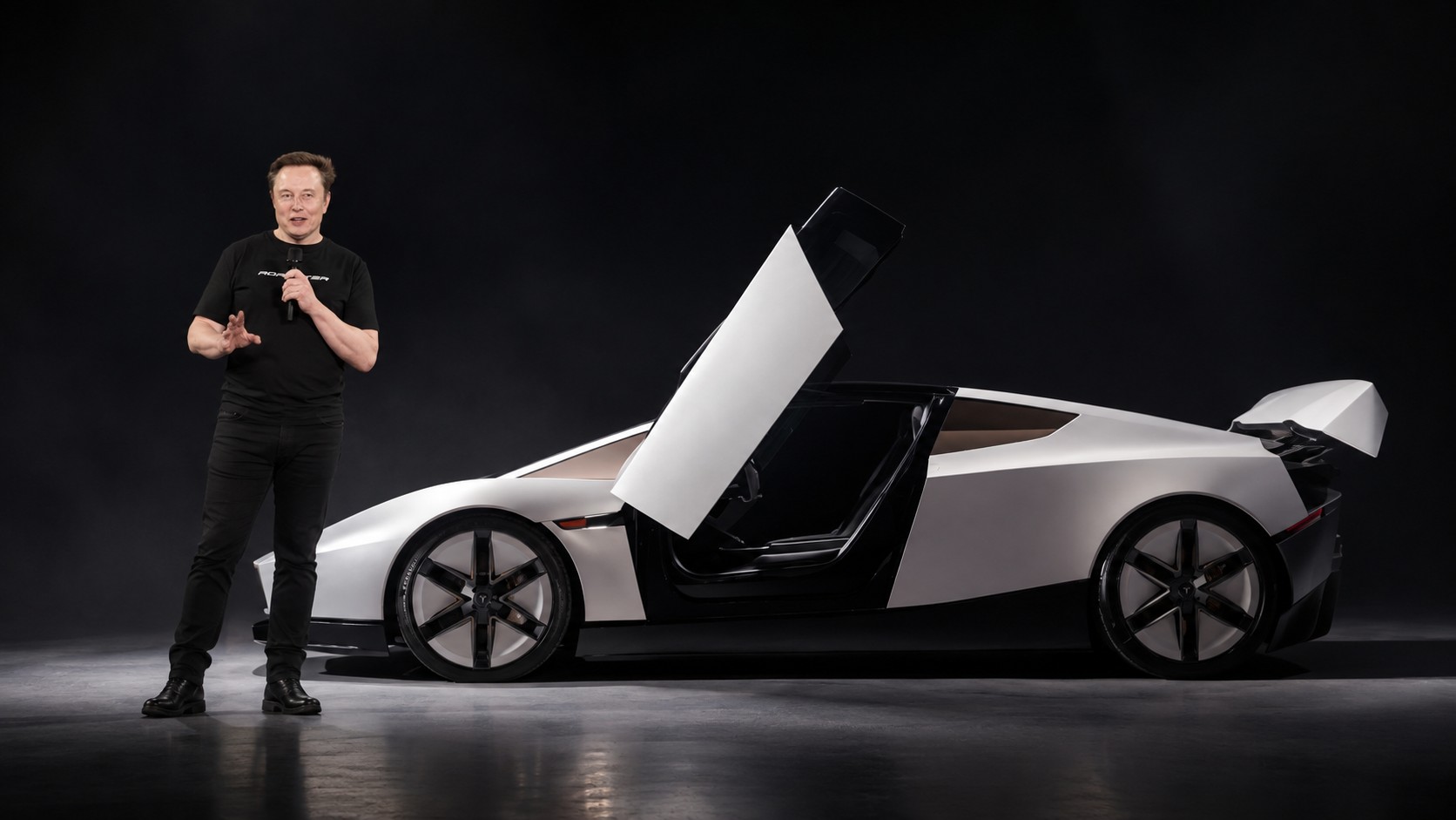 Opinie: Elon Musk voert nooit geziene show op met de Tesla Roadster en leidt daarmee de aandacht af van andere prioriteiten