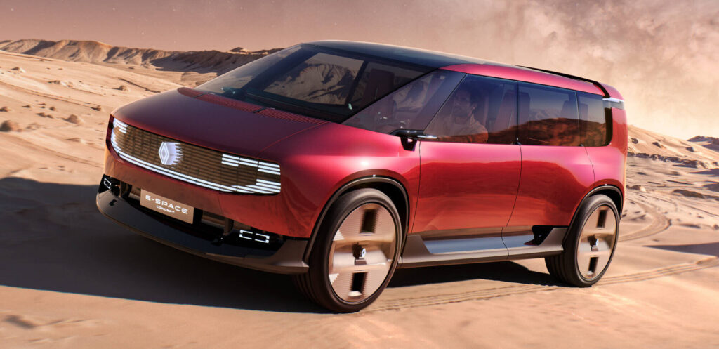 Renault E-Space Concept doet dromen van terugkeer (originele) Espace