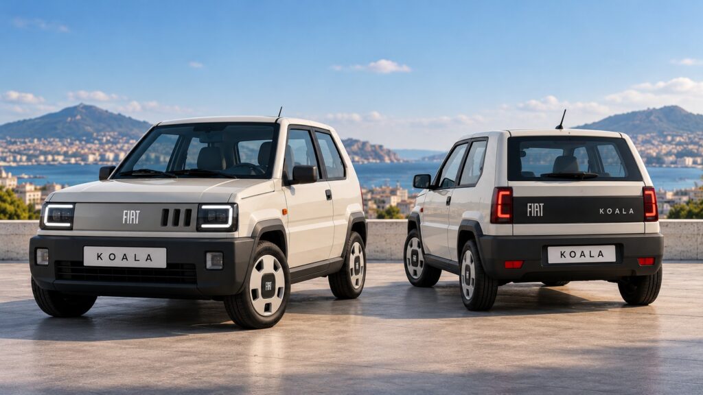 Fiat werkt ook aan moderne elektrische stadsauto van 15.000 euro: wordt de Koala de opvolger van de originele Panda?